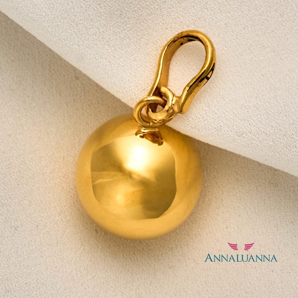 annaluanna joyas Llamador de angeles micrado en oro Le Soleil