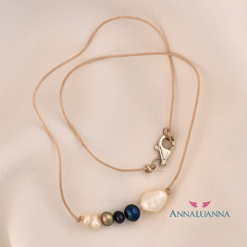 annaluanna joyas Choker Amor Eterno con Perlas naturales 1