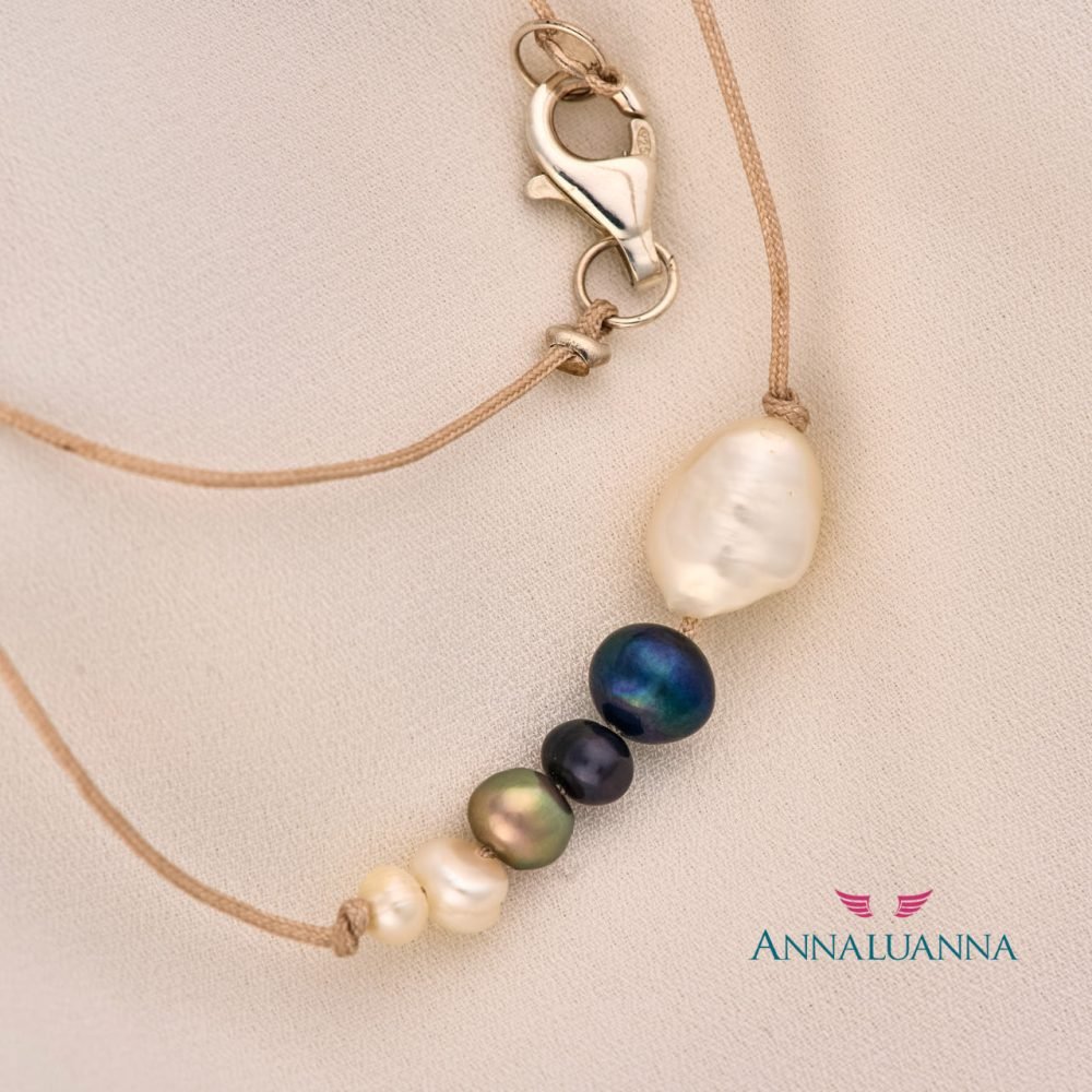 annaluanna joyas Choker Amor Eterno con Perlas naturales 4