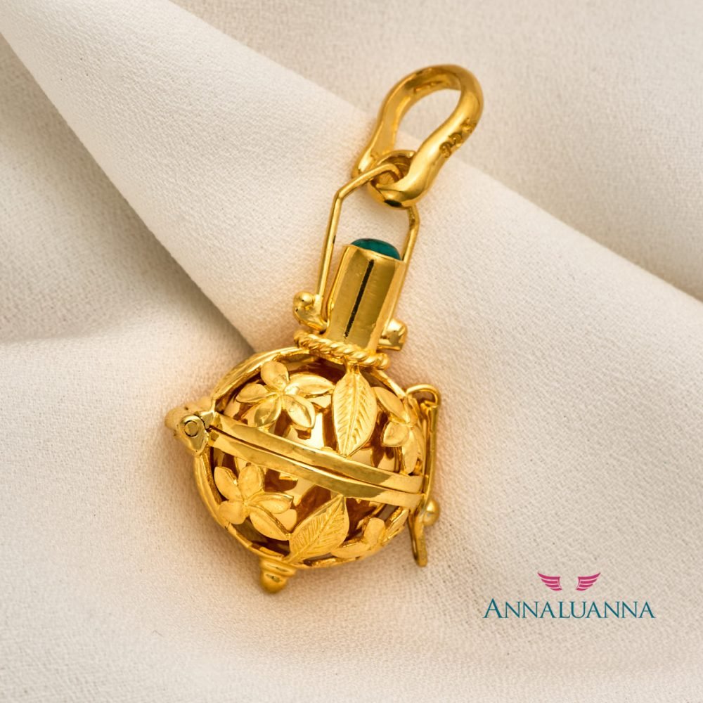 annaluanna joyas Llamador de angeles oro micrado Fiori Dorati