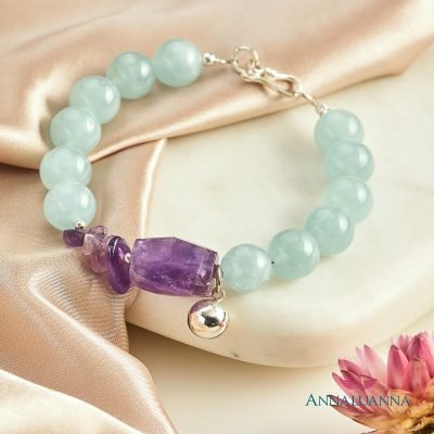 Pulsera Aguamarina Calm