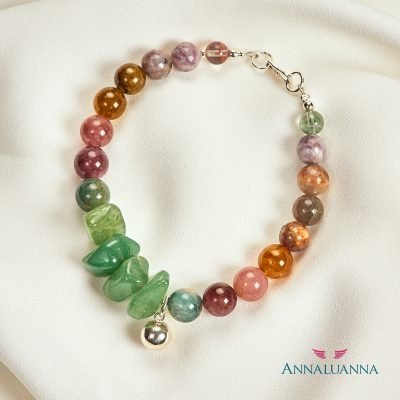 Pulsera turmalina Tropical