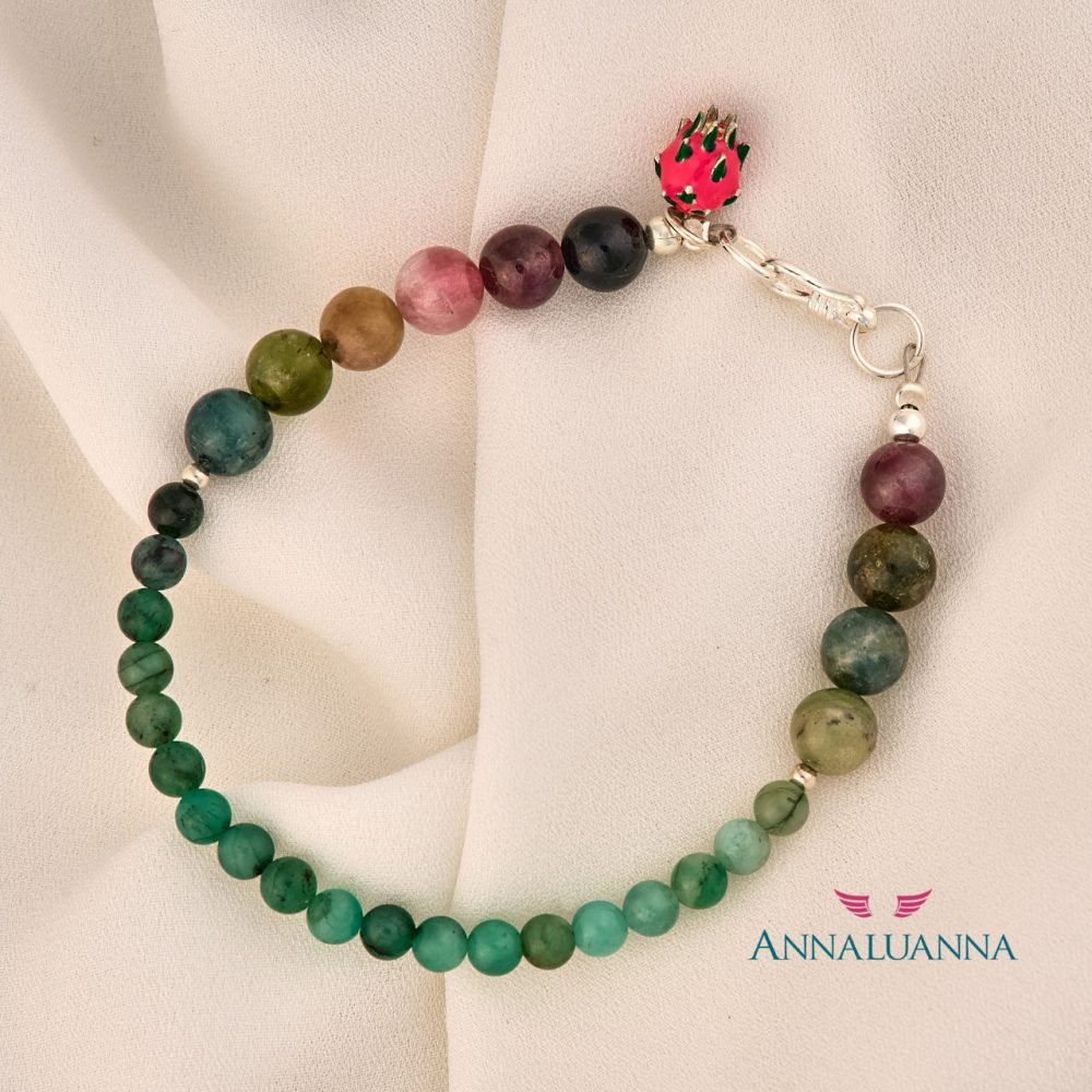 annaluanna joyas Pulsera Exotic Turmalina Sandia 2