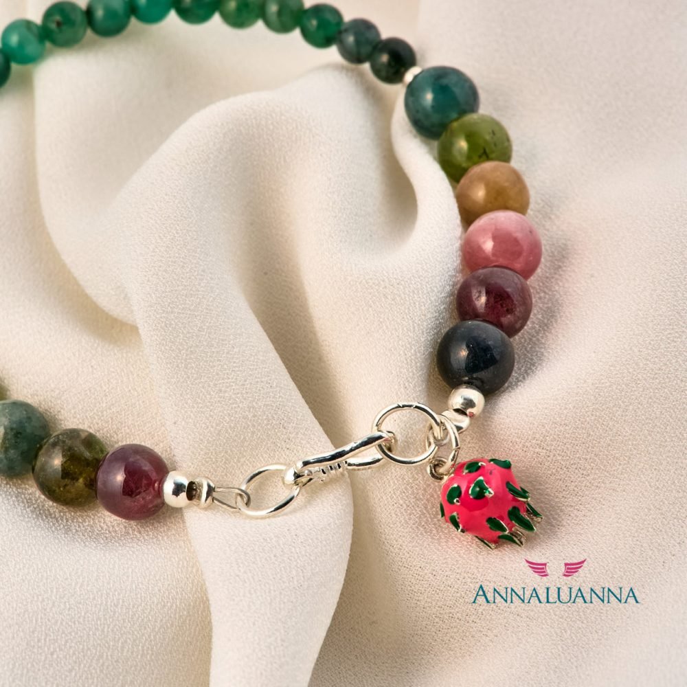 annaluanna joyas Pulsera Exotic Turmalina Sandia 5