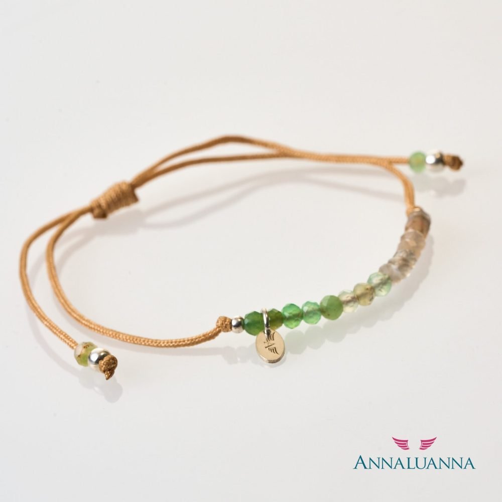 Pulsera hilo Sunstone y Crisopasa - Imagen 3