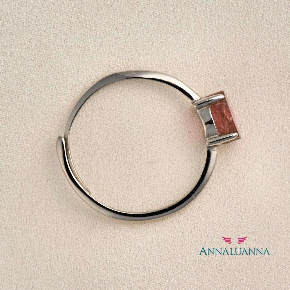 annaluanna joyas Anillo con Turmalina sandia y plata 925 2