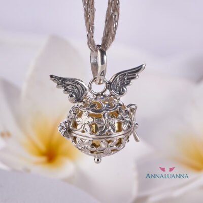 Llamador de ángeles Silver Wings