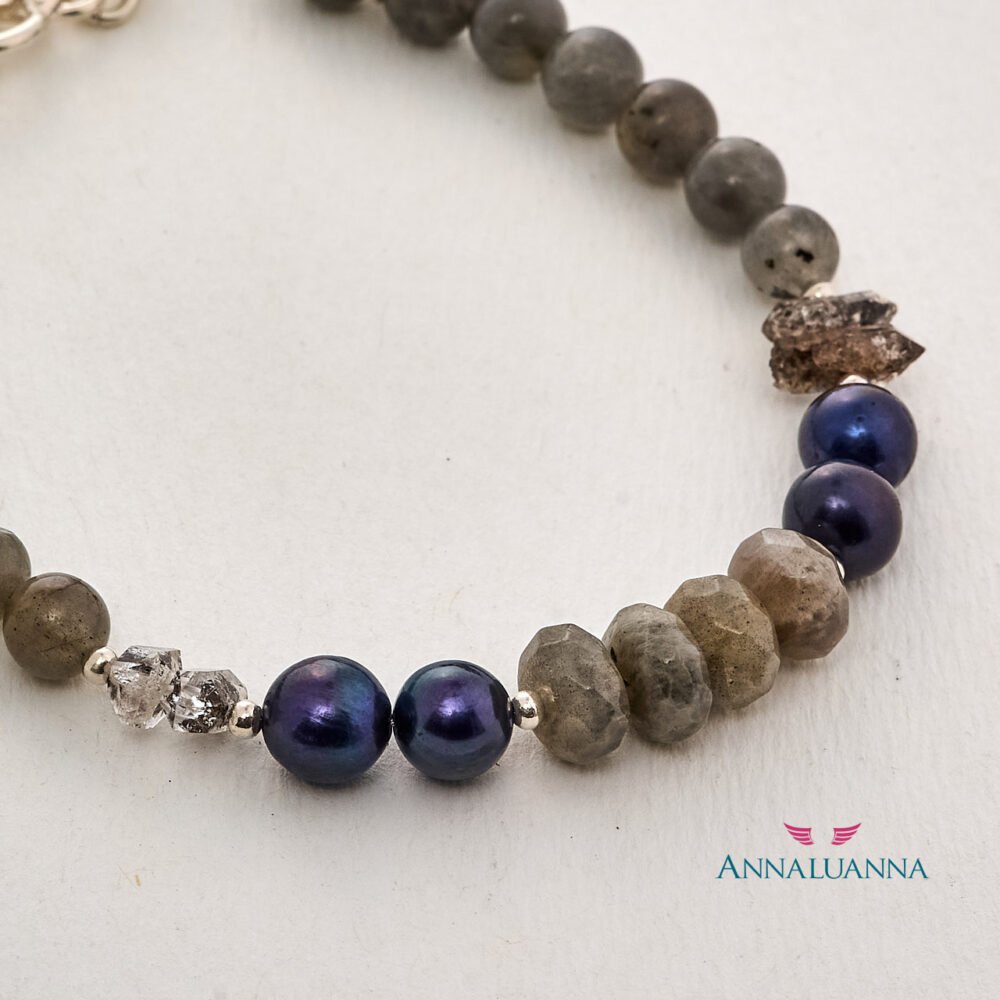 pulsera con labradorita