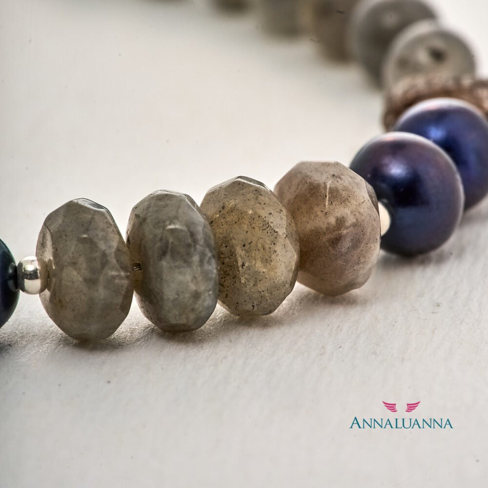 pulsera con labradorita