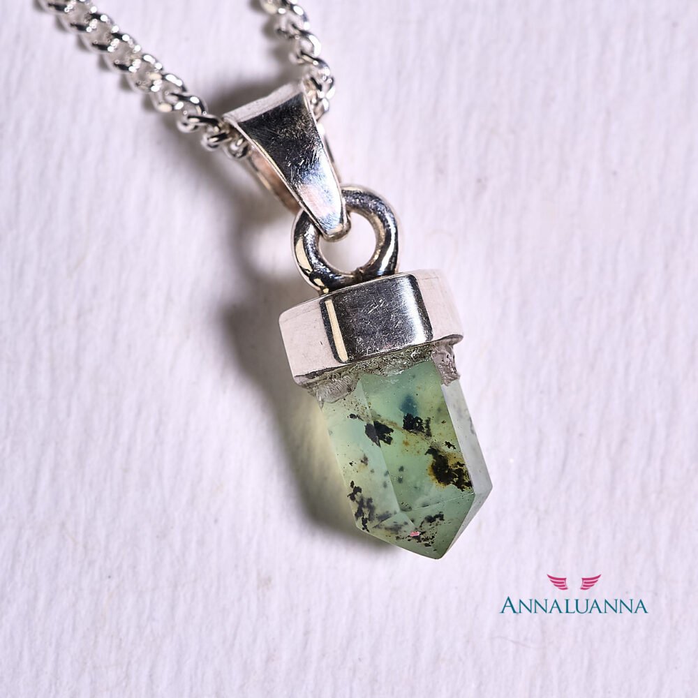 dije punta de ópalo andino peruano y plata 925