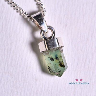 dije punta de ópalo andino peruano y plata 925