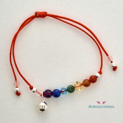 pulsera hilo mini llamador chakras
